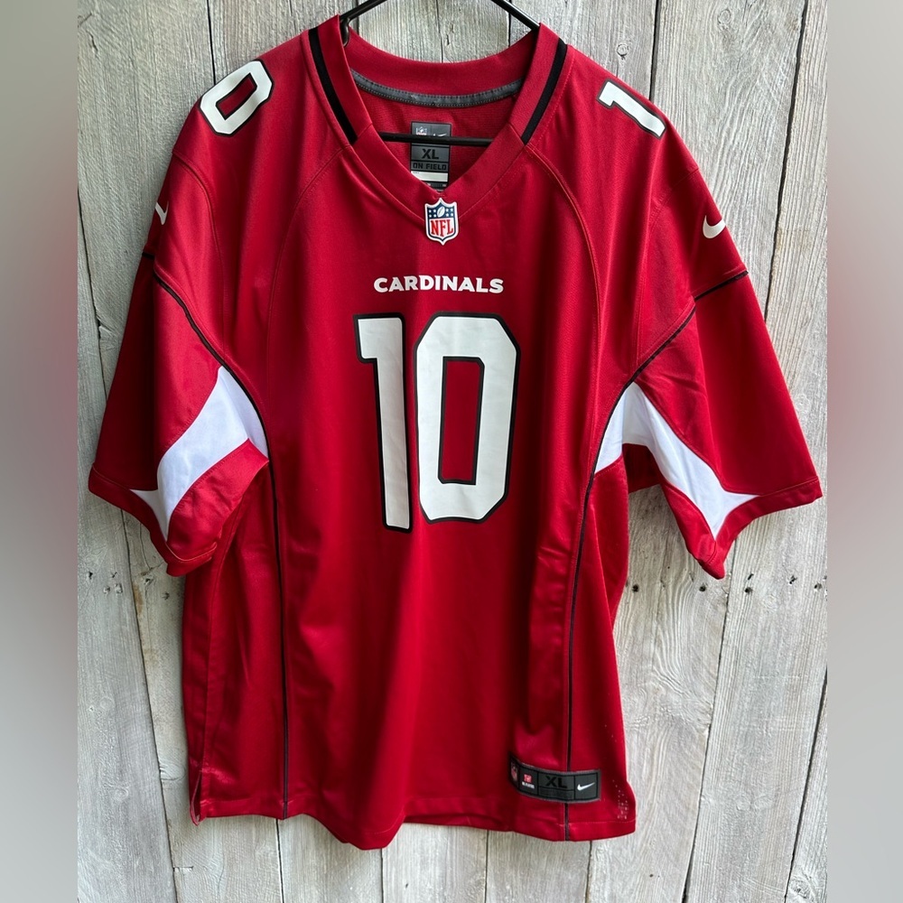 DeAndre Hopkins #10 Arizona Cardinals Size XL Nike Red Game Jersey
